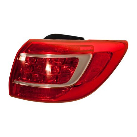 Feu d'aile arrière côté passager