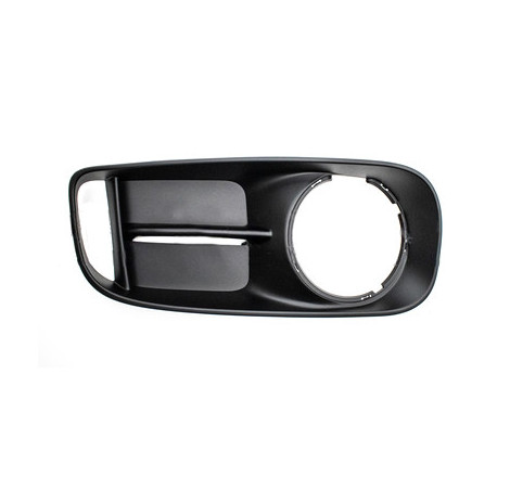 Rejilla Derecha Parachoques-Granulada-Negra Con Agujeros Antiniebla