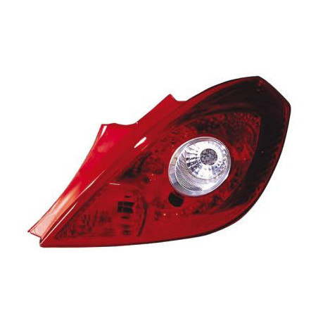 Feu d'aile arrière côté passager