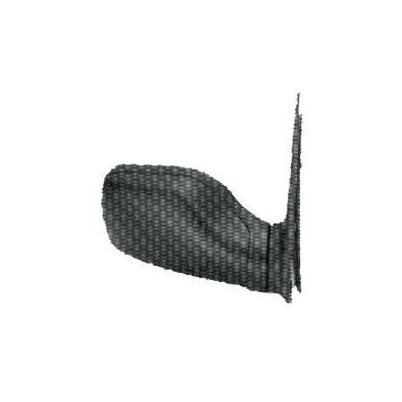 Rétroviseur manuel noir côté passager