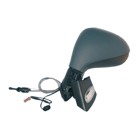 Rétroviseur manuel à peindre avec apprêt côté chauffeur