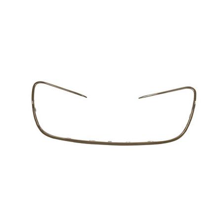 Moulure chrome de grille centrale de pare-chocs avant