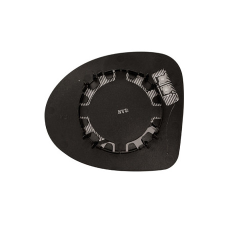 Glace de rétroviseur côté passager