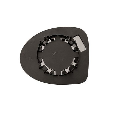 Glace de rétroviseur côté passager