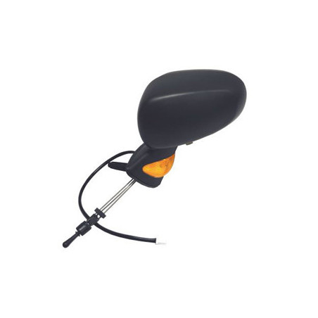Rétroviseur manuel noir côté chauffeur