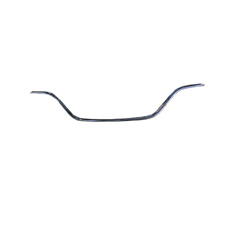 Moulure chrome de grille supérieure