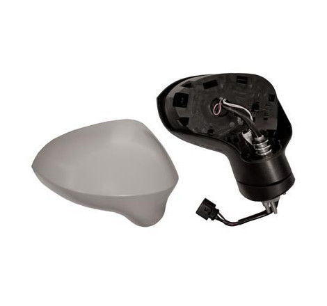 Rétroviseur électrique, rabattable électriquement, à peindre avec apprêt