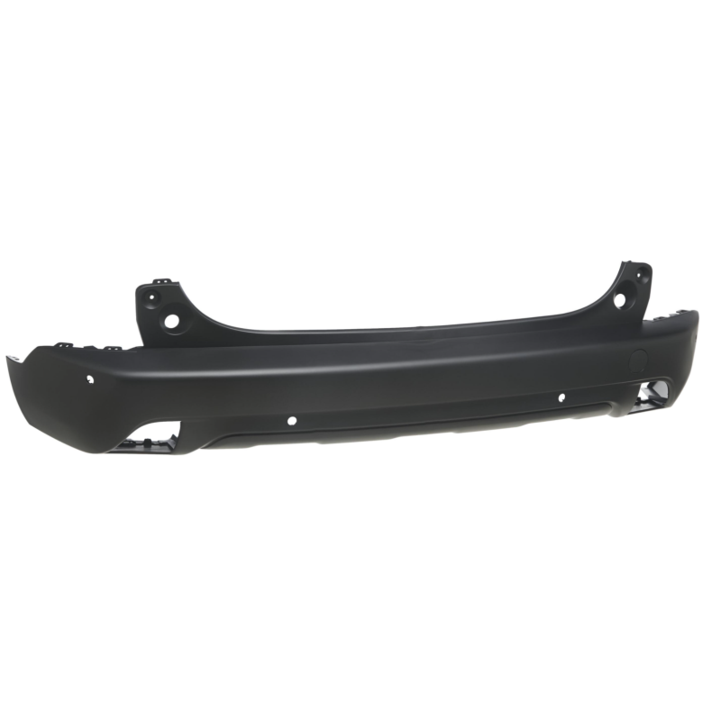 Pare-chocs arrière centrale avec 4 trous radar