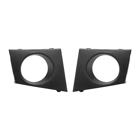 Jeu de grilles inférieures de pare-chocs avant