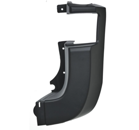 Crosse noir de pare-chocs arrière côté passager