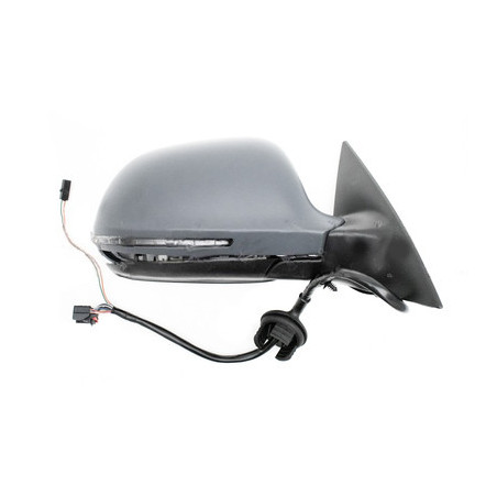 Rétroviseur électrique, rabattable électriquement, à peindre avec apprêt