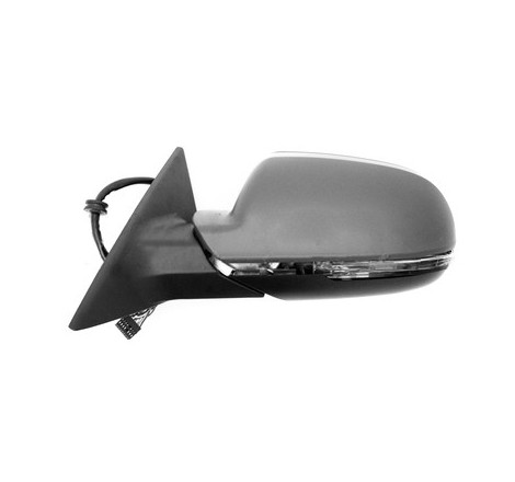 Rétroviseur électrique, rabattable électriquement, à peindre avec apprêt