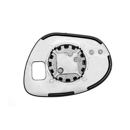 Glace de rétroviseur côté passager