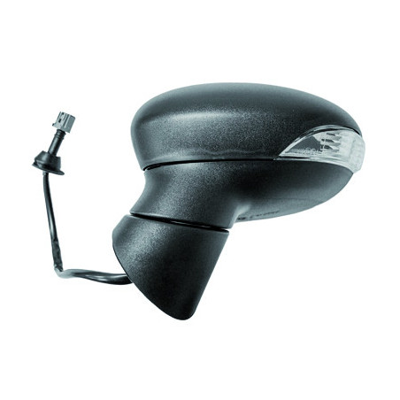 Rétroviseur électrique noir côté chauffeur