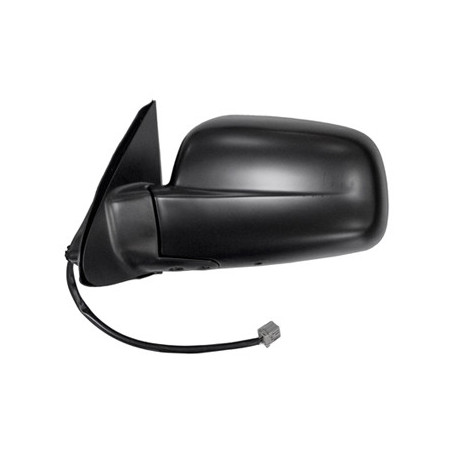 Rétroviseur électrique noir côté chauffeur