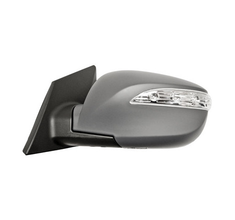 Rétroviseur électrique, rabattable électriquement, à peindre avec apprêt