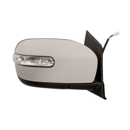 Rétroviseur électrique, rabattable électriquement, à peindre avec apprêt