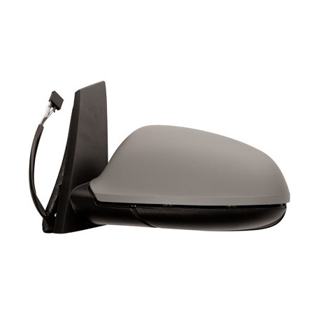 Rétroviseur électrique, rabattable électriquement, à peindre avec apprêt
