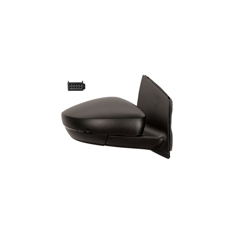 Rétroviseur manuel noir côté passager