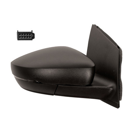 Rétroviseur manuel noir côté passager