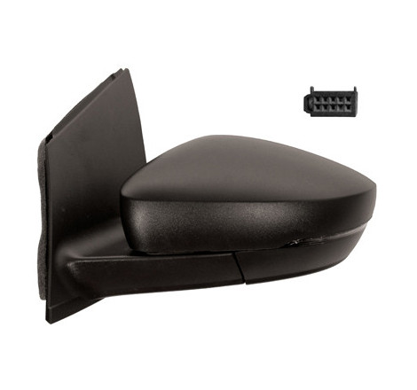 Rétroviseur manuel noir côté chauffeur