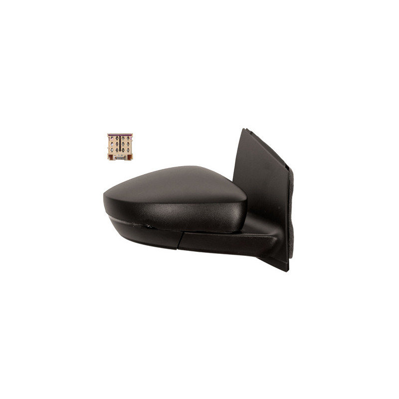 Rétroviseur électrique noir côté passager