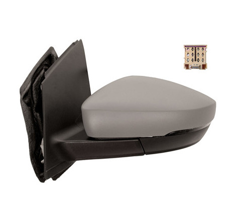 Rétroviseur électrique à peindre avec apprêt côté chauffeur