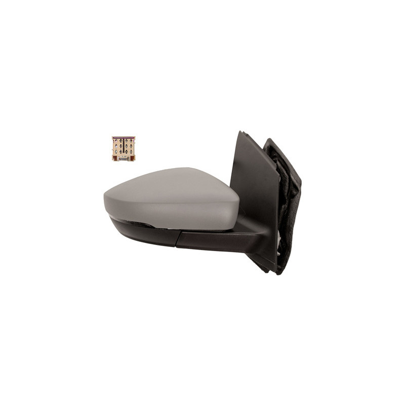 Rétroviseur électrique à peindre avec apprêt côté passager