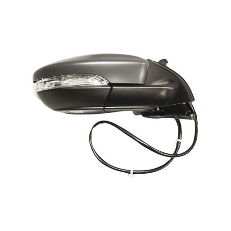 Rétroviseur électrique, rabattable électriquement, à peindre avec apprêt