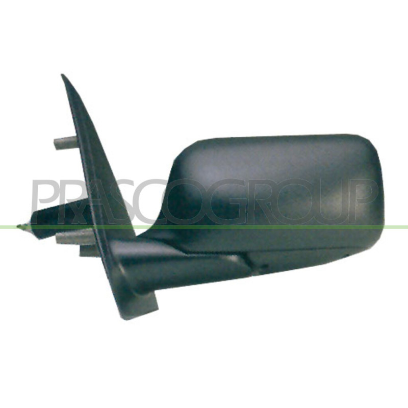 Rétroviseur manuel noir côté chauffeur