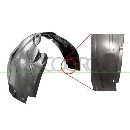 Pare boue d'aile avant côté chauffeur
