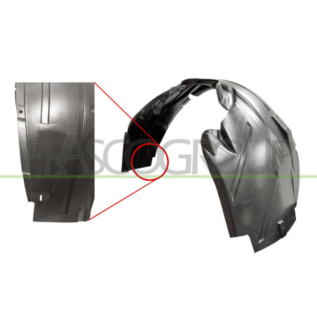 Pare-boue d'aile avant côté passager