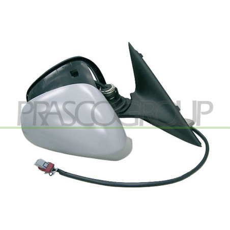 Rétroviseur électrique noir côté passager