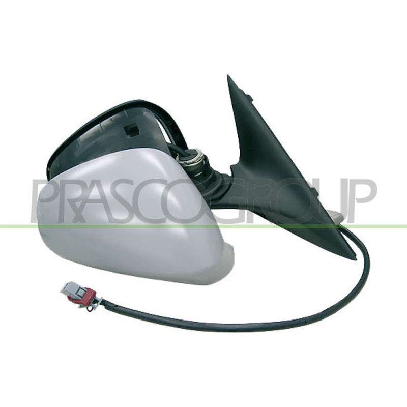 Rétroviseur électrique à peindre avec apprêt côté passager