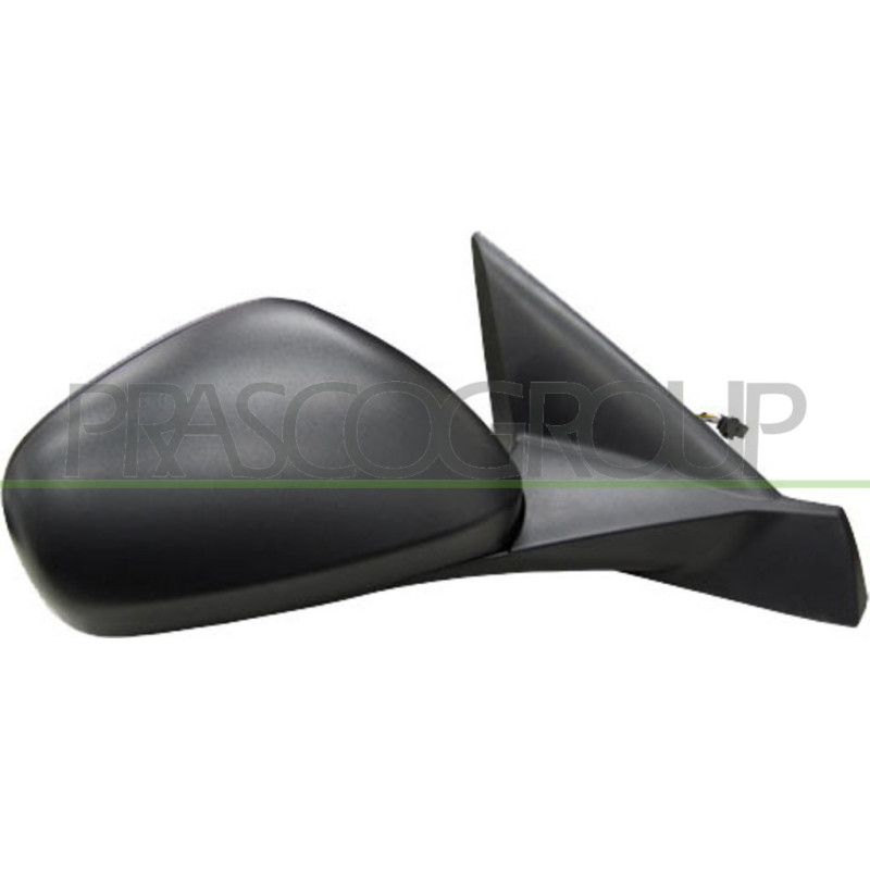 Rétroviseur électrique noir côté passager