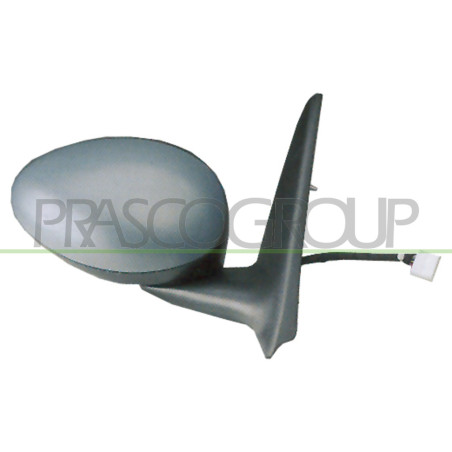 Rétroviseur électrique noir côté passager