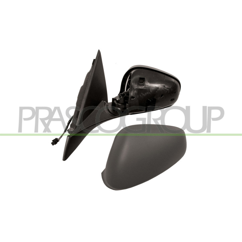 Rétroviseur électrique à peindre avec apprêt côté chauffeur