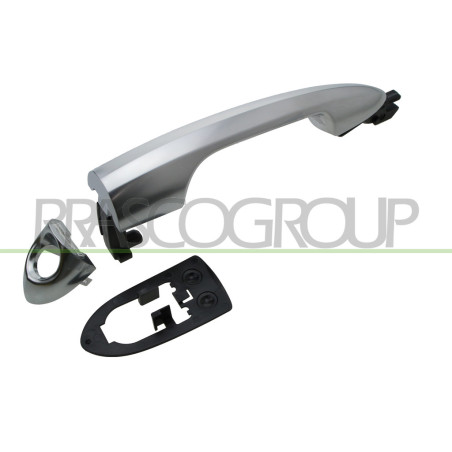 Poignée extérieure chrome satiné