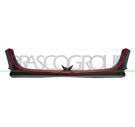 Bandeau central noir de pare-chocs avant