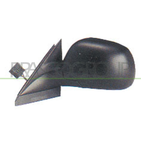 Rétroviseur électrique noir côté chauffeur