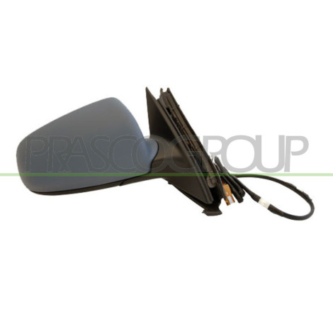 Rétroviseur électrique à peindre avec apprêt côté passager