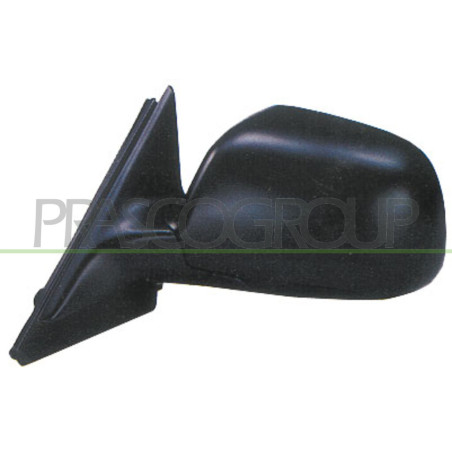 Rétroviseur électrique noir côté chauffeur