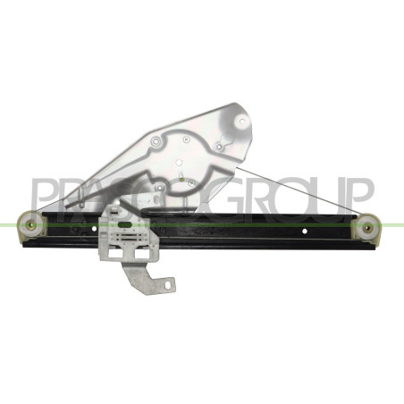 Mécanisme de lève-vitre de porte arrière côté chauffeur