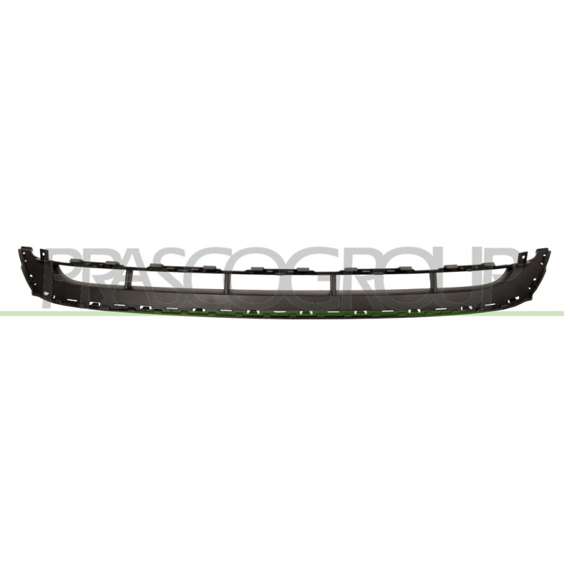 Grille centrale noire de pare-chocs avant