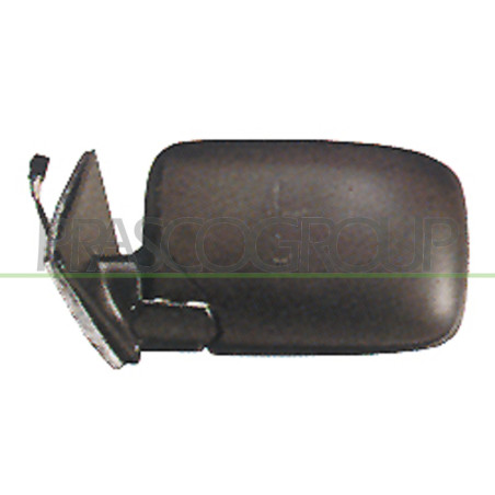 Rétroviseur électrique noir côté chauffeur