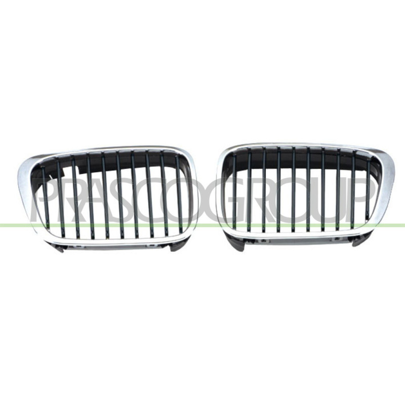 Grille de calandre chrome noir côté passager