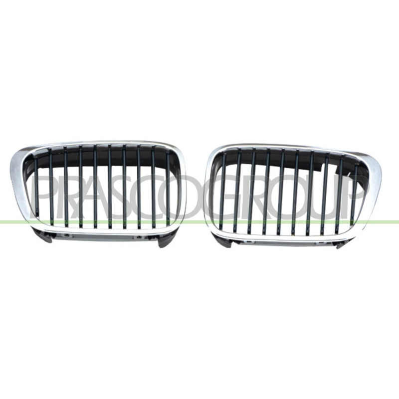 Grille de calandre chrome noir côté chauffeur