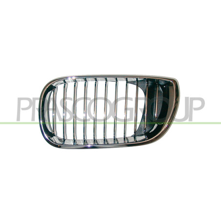 Grille de calandre chrome chrome noir côté chauffeur