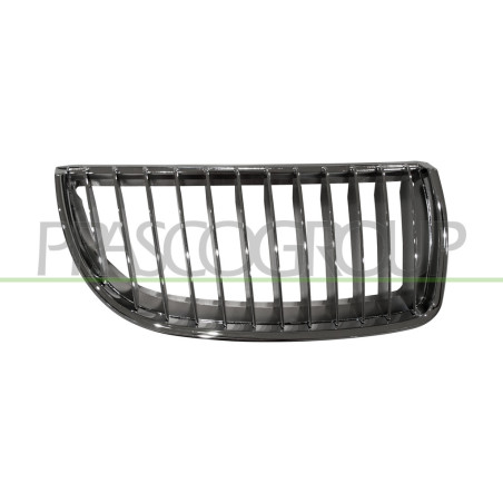 Grille de calandre chrome noir côté passager