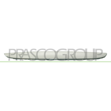 Moulure supérieure chrome de grille de calandre côté passager